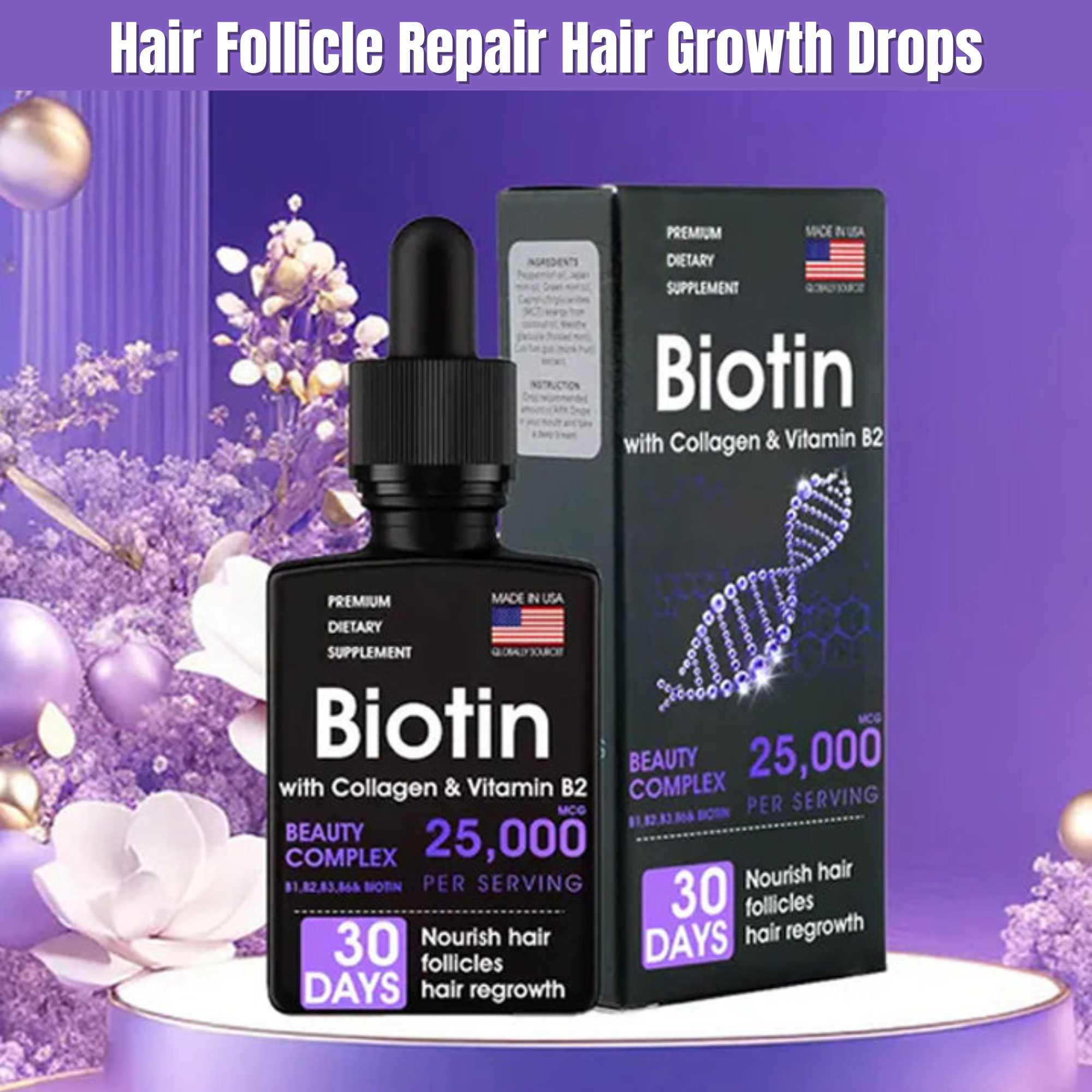 Hair Follicle Repair Hair Growth Drops