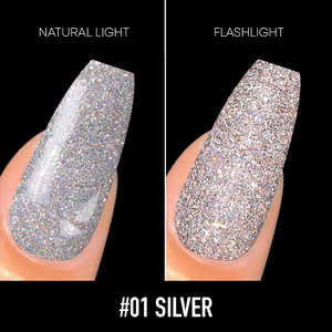 Flashlight Diamond Nail Polish