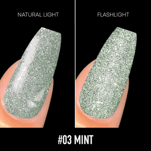 Flashlight Diamond Nail Polish