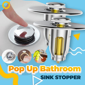 Pop Up Bathroom Sink Stopper