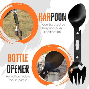 10 In 1 Multifunctional Outdoor Camping Survival Fork