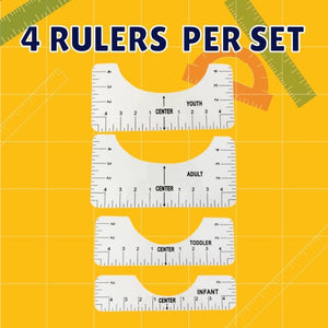 PerfecTEE™ T-Shirt Ruler Guide Set