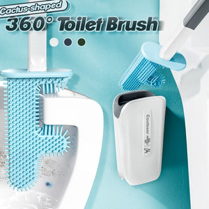 360° Flex F-shaped Silicone Toilet Brush