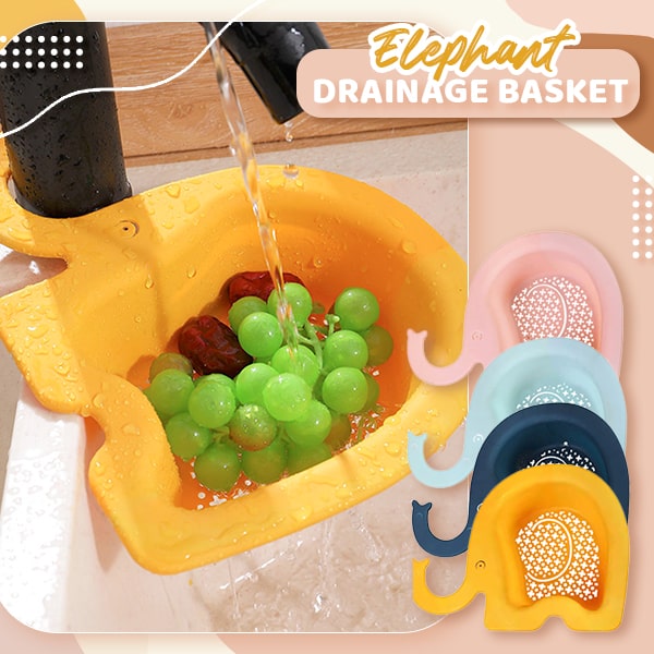 Elephant Kitchen Sink Drainage Basket