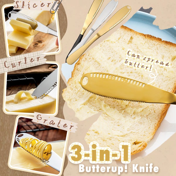 3-in-1 Butterup! Grater Knife