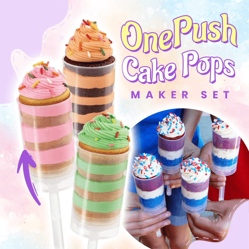 OnePush Cake Pops Maker Set