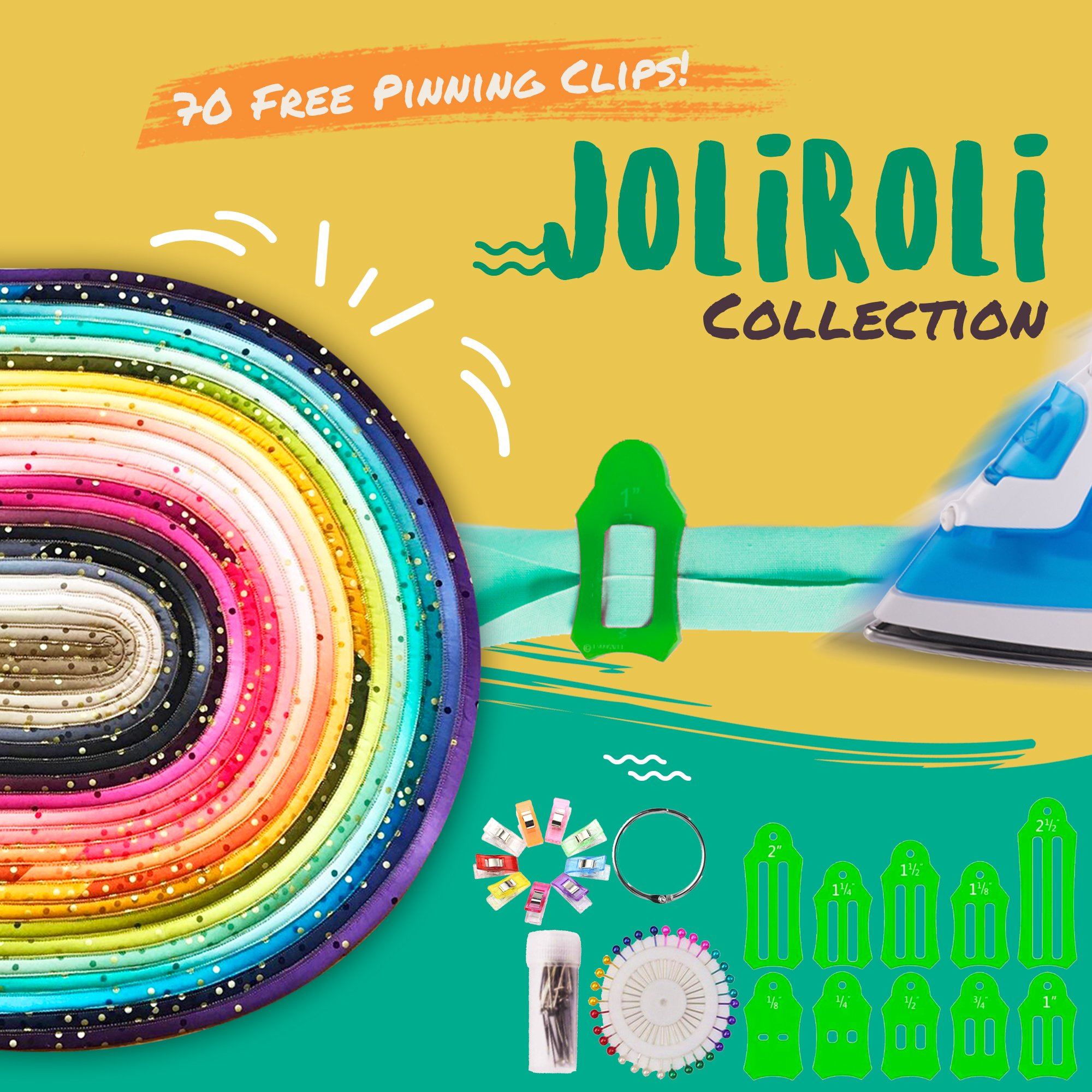 JoliRoli Sasher Collection 70 Free Pinning Clips