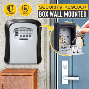Security Keylock Box Wall Mounted