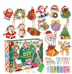 Christmas Diamond Painting Stickers Kit