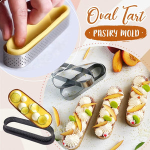 Oval Tart Ring Pastry Mold
