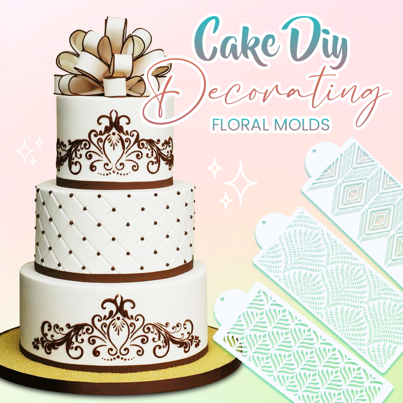 Cake DIY Decorating Floral Molds