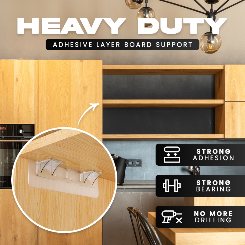 Heavy Duty Adhesive Layer Board Support
