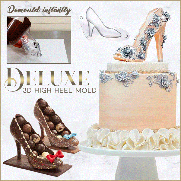 Deluxe 3D High Heel Mold