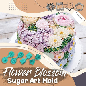Flower Blossom Sugar Art Mold