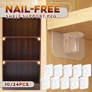 Advanced Nail-free Shelf Support Peg Set